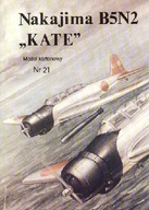 Model kartonowy nr 21 Nakajima B5N2 "KATE" Janusz Oleś