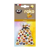 K2 ZAPACH SAMOCHODOWY ROKO HAPPY WANILIA 25G