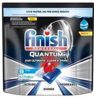 Finish Quantum All in 1 Ultimate kapsule do umývačky tablety fresh 15 ks