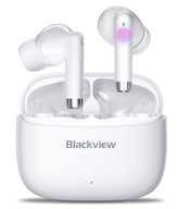 Słuchawki bezprzewodowe douszne Blackview AirBuds 4 Bluetooth 5.3 białe