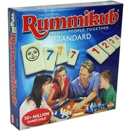 gra Rummikub Standard dla całej rodziny gry liczbowe na prezent