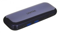 UNITEK HUB USBC STORAGE M.2, HDMI, USBC PD 100W,