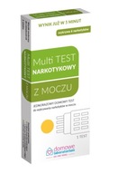 Test Multi, do wykrywania narkotyków w moczu, 1 zestaw