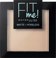 MAYBELLINE FIT ME!Puder matujący 105 NATURAL IVORY