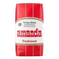 Yerba Mate Amanda elaborad red czerwona 1000g 1kg