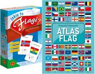 JAKIE TO FLAGI? gra edukacyjna + ATLAS FLAG państwa stolice