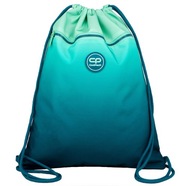 WOREK SPORTOWY VERT / kieszeń na zamek GRADIENT BLUE LAGOON COOLPACK