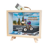 BÁJOS! Apák napi ajándék persely tartóval