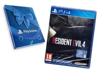 Resident Evil 4 REMAKE PS4 PS5 NOWA Pudełkowa + STEELBOOK GRATIS