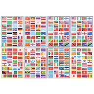Futbalové nálepky Športová vlajka Vlajky štátov Cestovanie