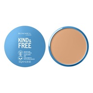 RIMMEL LONDON KIND & FREE Puder utrwalający prasowany 020 Light 10g