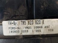dials clock FORD GALAXY 1.9 TDI 7M5920820K