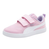 Buty sportowe dziecięce Puma Courtflex V2 37175808 różowe r. 34