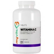 MyVita Vitamín C 1000mg, 250 tabliet + ruža + bioflavonoidy