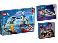 KLOCKI LEGO City 60308 Akcja nadmorskiej policji i strażaków + DWA SUPER