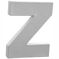 Písmeno 3D "Z" malé 12 cm AC278, Decopatc