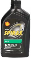 SHELL SPIRAX S3 AX 80W-90 MB 235.6 ZF TE-ML 1L