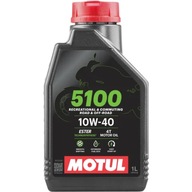 Olej do silników 4T 4T MOTUL 5100 SAE 10W40 1l SM JASO MA-2 Półsyntetyczny