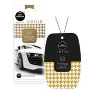 ZAPACH ZAWIESZKA AROMA CAR PRESTIGE CARDS GOLD