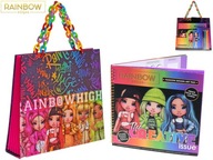 Rainbow High - dizajnérsky set s notesom a taškou