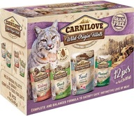 CARNILOVE Cat Wild Origin Filé - vlhké krmivo - 12x85 g