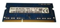RAM DDR3 SK HYNIX 4GB 1RX8 PC3L-12800S-11-