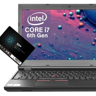 Notebook Lenovo ThinkPad L560 i7 6Gen 15 palcov DVD 15,6 " Intel Core i7 16 GB / 1000 GB čierny