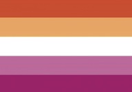 Plagát A3 Vlajka Lesbičky Lesbian 40x30