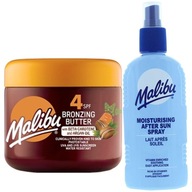 Malibu Urýchľovač Opálenia SPF4 300ml + Balzam v spreji Po opálení 200m