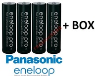 4x PANASONIC ENELOOP PRO 2550 mAh R6/AA JAPAN