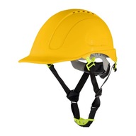 Kask ochronny dla budowlańców UNIWERSALNY MORION 4-PKT ŻÓŁTY ABS