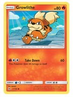 GROWLITHE - KARTA POKEMON