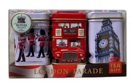 NEW ENGLISH TEA GIFTS LONDON Herbata Londyn Puszka 3 szt LONDON PARADE
