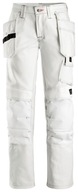 Spodnie damskie robocze Snickers 3775 r.17 białe