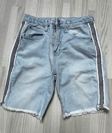 Reserved spodenki denim bermudy jeansowe r 134-140