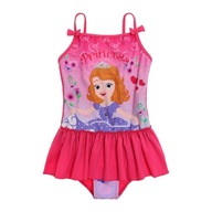 Disney Princezná Zosia Sofia dievčenské plavky kostým 104 cm 4