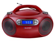 Boombox Blaupunkt BB18, FM, CD/MP3/USB/AUX, červený