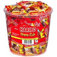 Haribo Minis Happy Cola Żelki Cola Mini Paczki Colowe 1kg 10g x 100szt DE