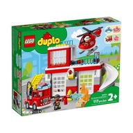 LEGO DUPLO - Remiza Strażacka i Helikopter (10970)
