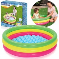 Dmuchany basen brodzik miękkie dno 102x25cm - Idealny dla dzieci