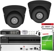 Monitorovací set Hikvision KIT IPCAM-T5 BLACK-SW8