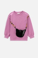 Bluza Dla Dziewczynki 116 Różowa Bluza Bez Kaptura Coccodrillo WC4