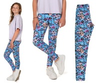 Legginsy klasyczne Getry DRUK CYFROWY 122 Prod.PL