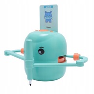 INTERAKTÍVNY VZDELÁVACÍ ROBOT, VÝUČBA KRESLENIA, PÍSANIE, ZELENÝ
