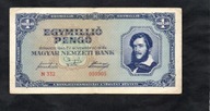 BANKNOT WĘGRY -- 1 milion pengo -- 1945 rok