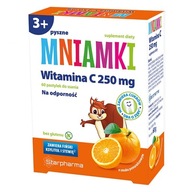 Mňamky, Vitamín C, 250 mg, 60 pastiliek