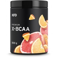 KFD Premium X-BCAA 500g glutamín a beta-alanín príchuť POMARANČ-GRAPEFRUIT