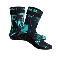 Potápačské ponožky s nastaviteľným remienkom Water XS Green