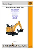 Servisná príručka JCB Micro, Micro Plus, 8008, 8010