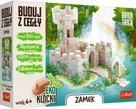 TREFL Brick Trick Buduj z cegły ZAMEK | Zestaw Eko Klocki ceramiczne 3D